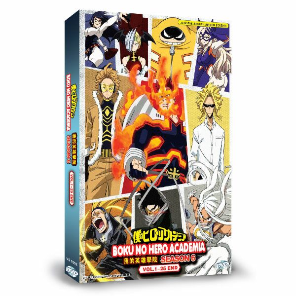 DVD Anime My Hero Academia Complete Season 5 (1-25 End) English Dub, All  Region