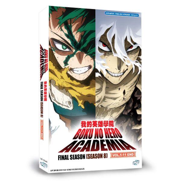 Buy My Hero Academia FINAL SEASON DVD - $19.99 at PlayTech-Asia.com