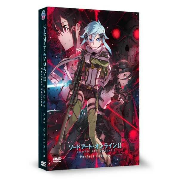 DVD Sword Art Online Season 3 Complete Box English Dubbed All Region