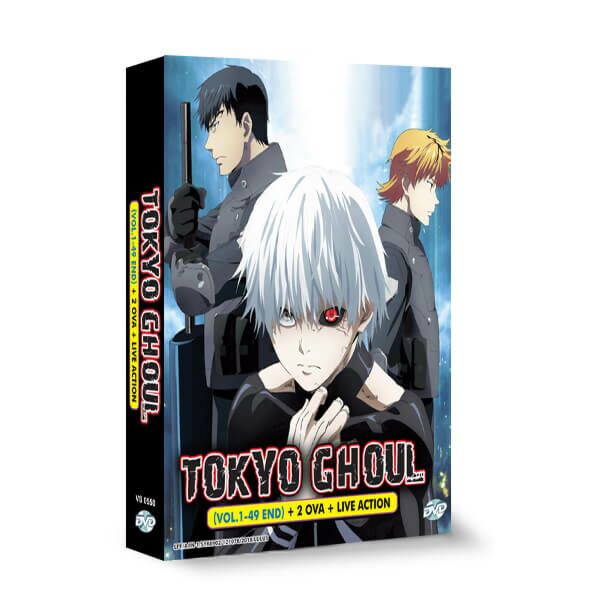 Anime DVD Tokyo Ghoul Season 1-4 Vol.1-49 End + 2OVA + Live Action English  Dub