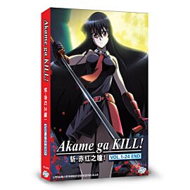Akame ga KILL! DVD Complete Edition English Dubbed