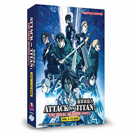 Attack on Titan The Final Season DVD Part 2 English Dubbed
