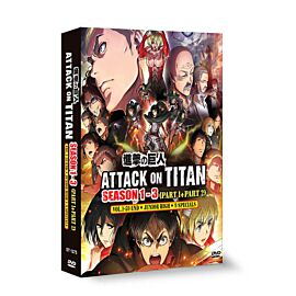 Attack on Titan DVD Season 3 Part 2 English Dubbed