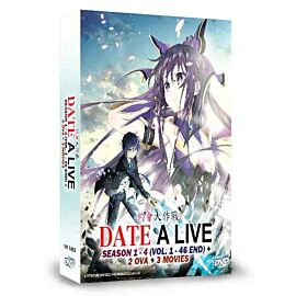 Date A Live Season 1 - 4 + 2 OVA + movie DVD Complete Edition English Dubbed