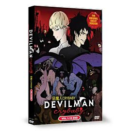 DEVILMAN crybaby (ONA) DVD (Uncut / Uncensored Version) English Dubbed