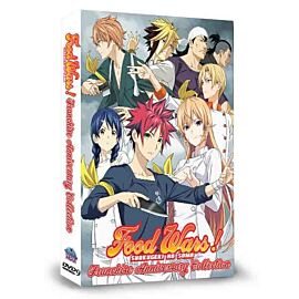 Food Wars! Shokugeki no Soma DVD Complete Season 1 - 5 English Dubbed