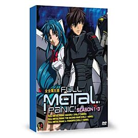 Full Metal Panic DVD: Complete Season 1 - 4 English Dubbed