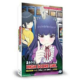 Hi Score Girl DVD Complete Season 1 + 2 English Dubbed