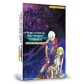 Is It Wrong to Try to Pick Up Girls in a Dungeon? DVD Complete Season 4 Part 2 English Dubbed
