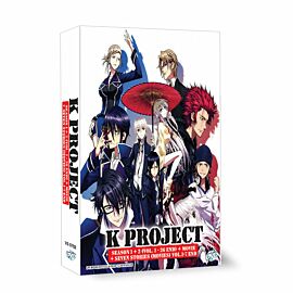 K (K-Project) DVD Complete Edition English Dubbed