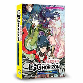 Log Horizon DVD Complete Season 1 - 3 English Dubbed