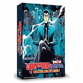 Lupin the 3rd DVD Complete Part 4 - 6 English Dubbed