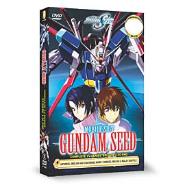 Mobile Suit Gundam Seed DVD Complete Edition English Dubbed