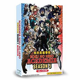 My Hero Academia DVD Complete Season 5 English Dubbed