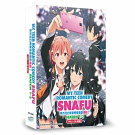 My Teen Romantic Comedy SNAFU DVD Complete Season 1 - 3 English Dubbed