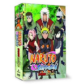 Naruto Shippuden DVD Box 1 English Dubbed