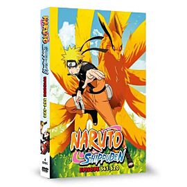 Naruto Shippuden DVD Box 3 English Dubbed