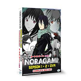 Noragami DVD Complete Season 1 + 2 English Dubbed