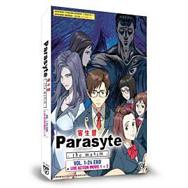 Parasyte -the maxim- DVD Complete Season 1 + 2 + Live Action Movie English Dubbed