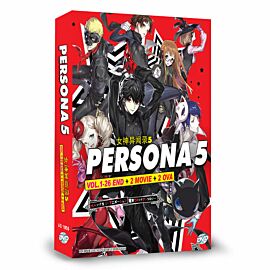 PERSONA 5 the Animation DVD Complete Series + 2 movie + 2 OVA English Dubbed