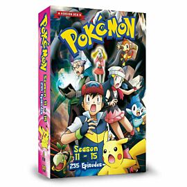 Pokemon Season 11 - 15 DVD English Dubbed