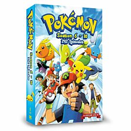 Pokemon Season 6 - 10 DVD English Dubbed