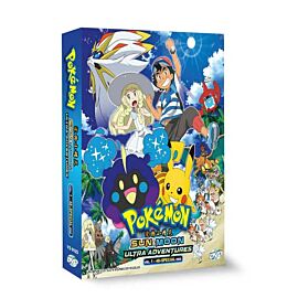 Pokemon Sun & Moon: Ultra Aaventures DVD Complete Edition English Dubbed