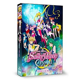 Pretty Guardian Sailor Moon Crystal DVD: Complete Season 1 + 2 English Dubbed