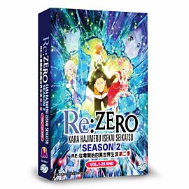 Re:ZERO -Starting Life in Another World- DVD Complete Season 3 English Dubbed