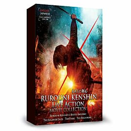 Rurouni Kenshin Complete Movie Collection DVD (Live Action)