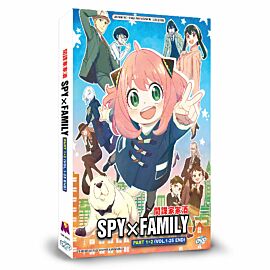 SpyxFamily DVD Part 1 + Part 2 English Dubbed