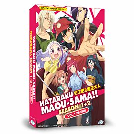 The Devil Is a Part-Timer! DVD Complete Season 1 + 2 English Dubbed