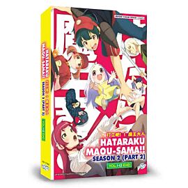 The Devil Is a Part-Timer!! DVD Complete Season 2 English Dubbed