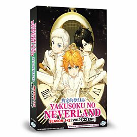 The Promised Neverland DVD Complete Season 1 + 2 English Dubbed