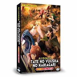 The Rising of The Shield Hero DVD Complete Season 1 + 2 English Dubbed