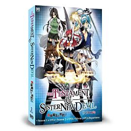 The Testament of Sister New Devil DVD: Season 1 + Season 2 English Dubbed (Uncut / Uncensored Version)
