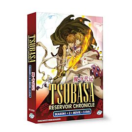 Tsubasa: RESERVoir CHRoNiCLE DVD Complete Season 1 + 2 + movie + OVA English Dubbed