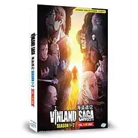 Vinland Saga DVD Complete Season 1 + 2 English Dubbed