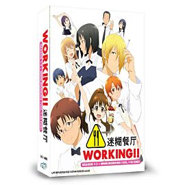 Working!! DVD Complete Season 1 - 4
